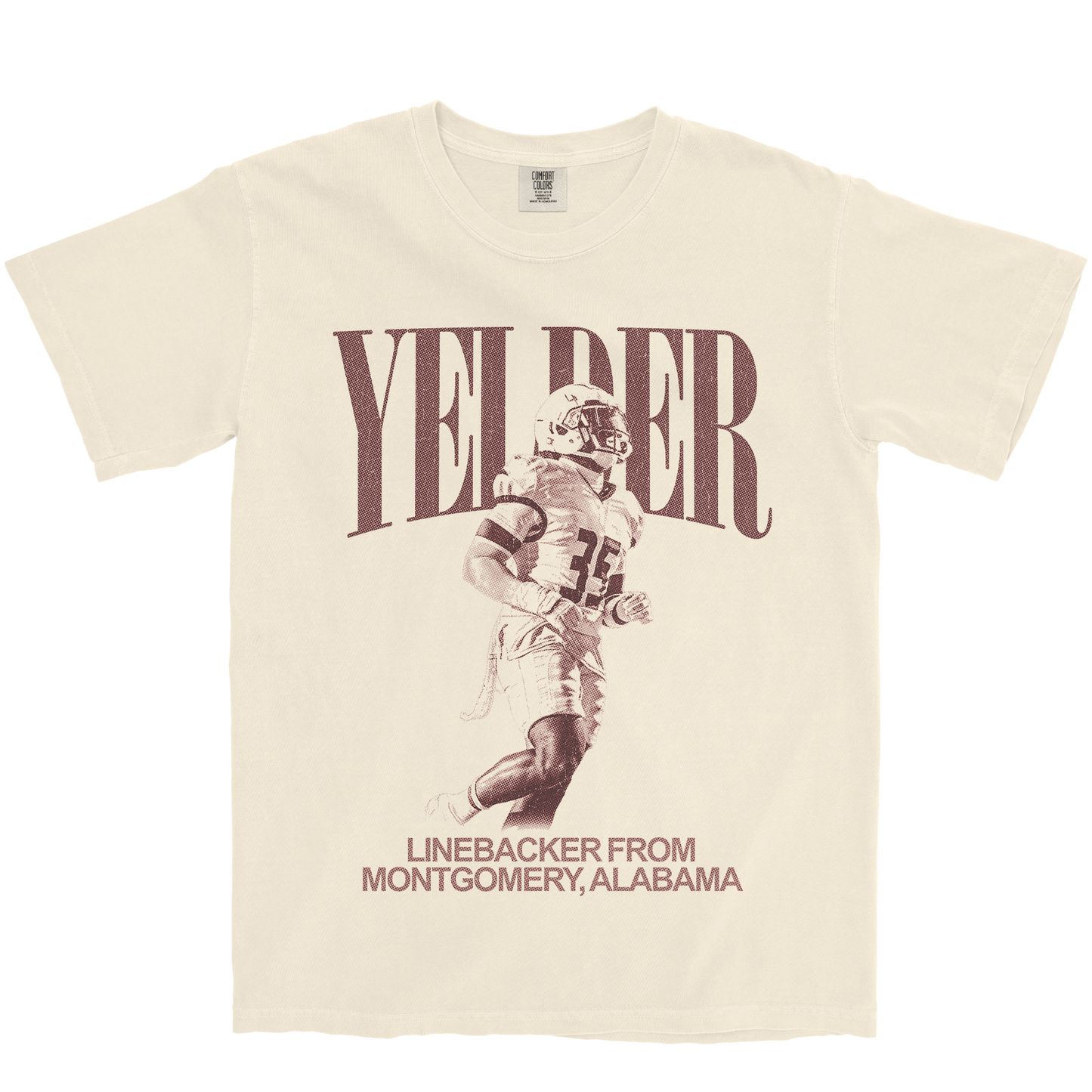 AUSTIN YELDER VINTAGE IVORY TEE