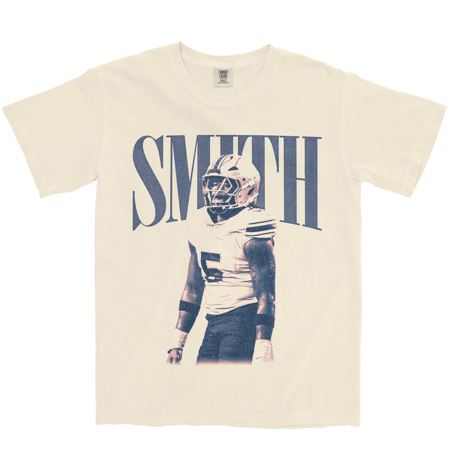 JA'QUAVION SMITH VINTAGE IVORY TEE