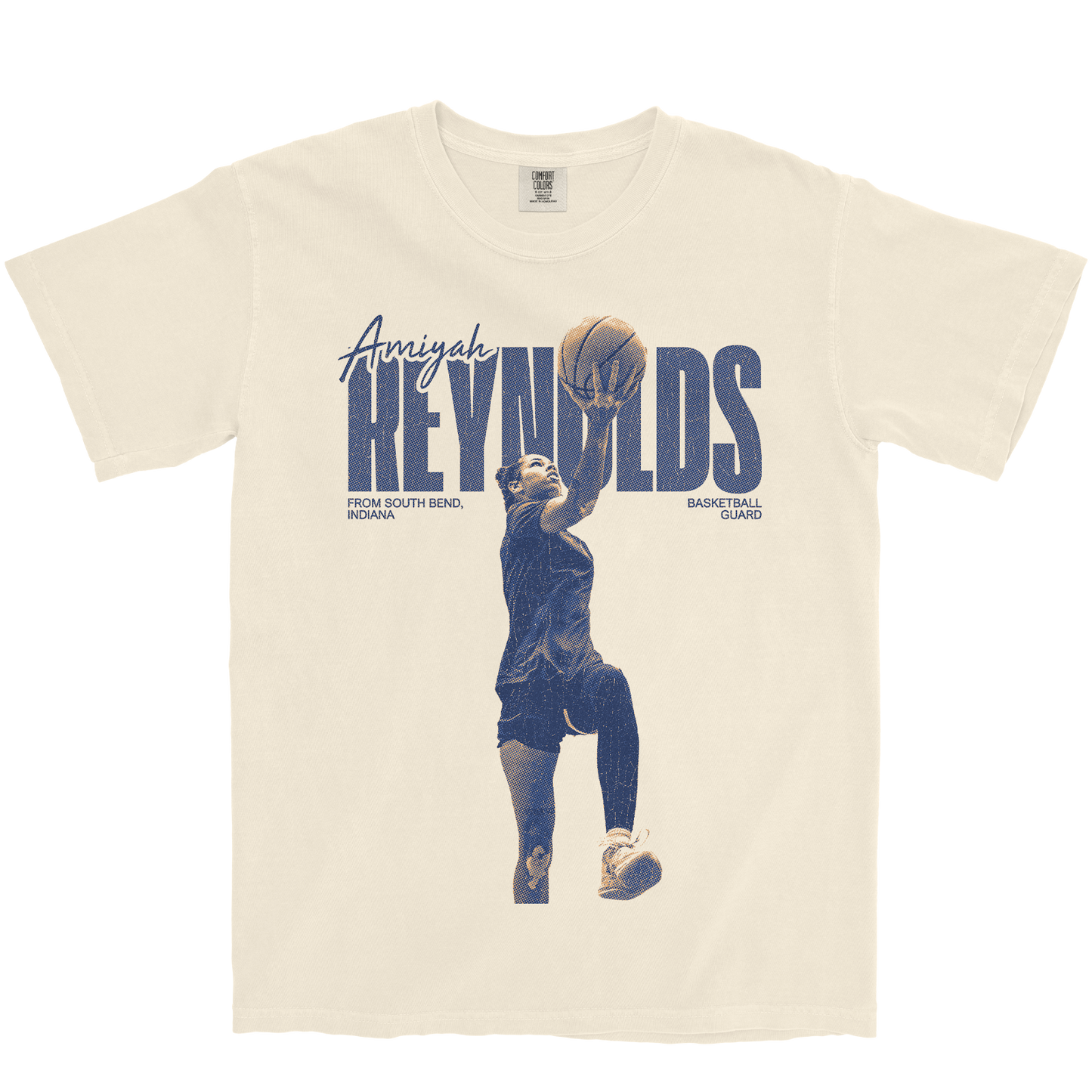 AMIYAH REYNOLDS VINTAGE IVORY TEE