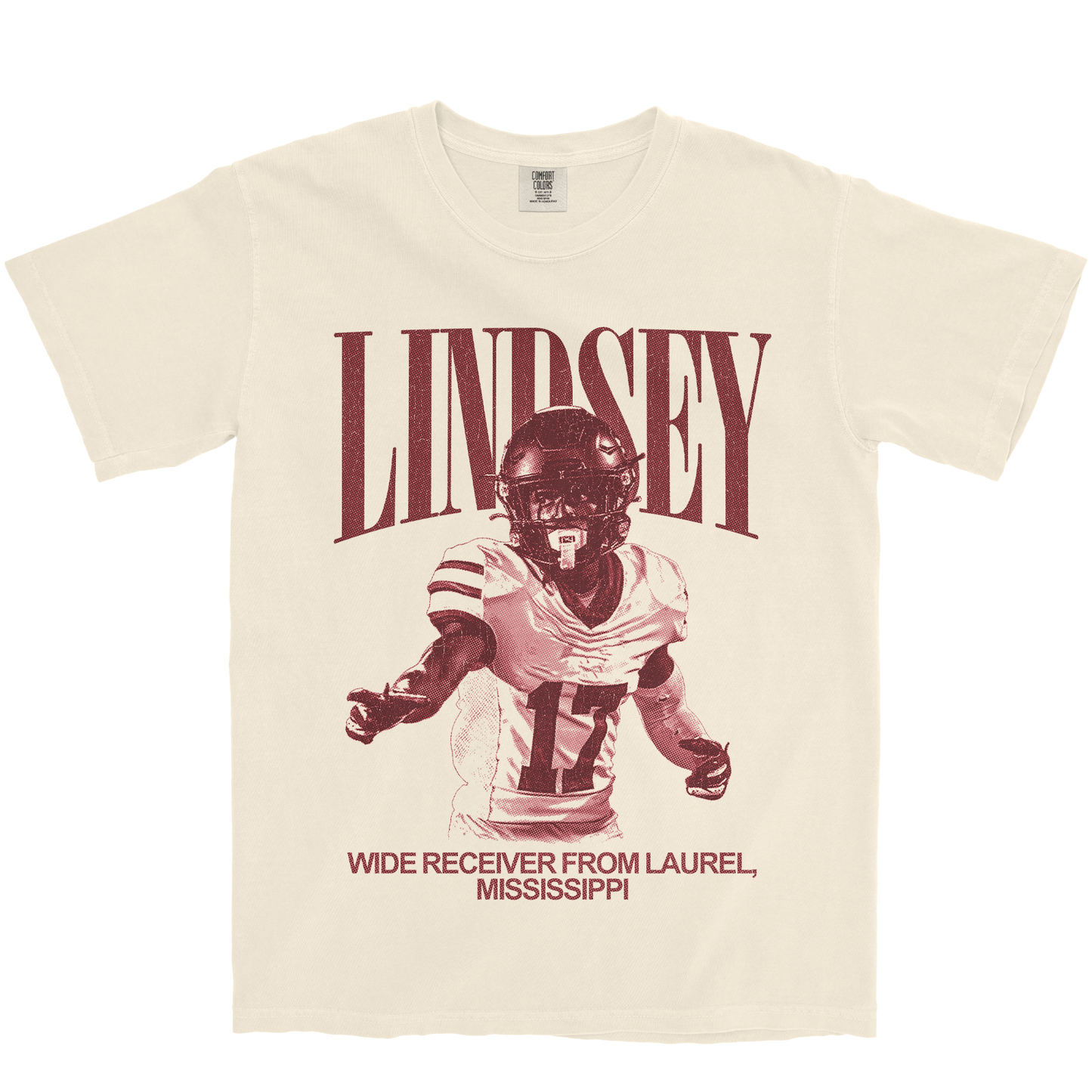 MARLON LINDSEY JR. VINTAGE IVORY TEE