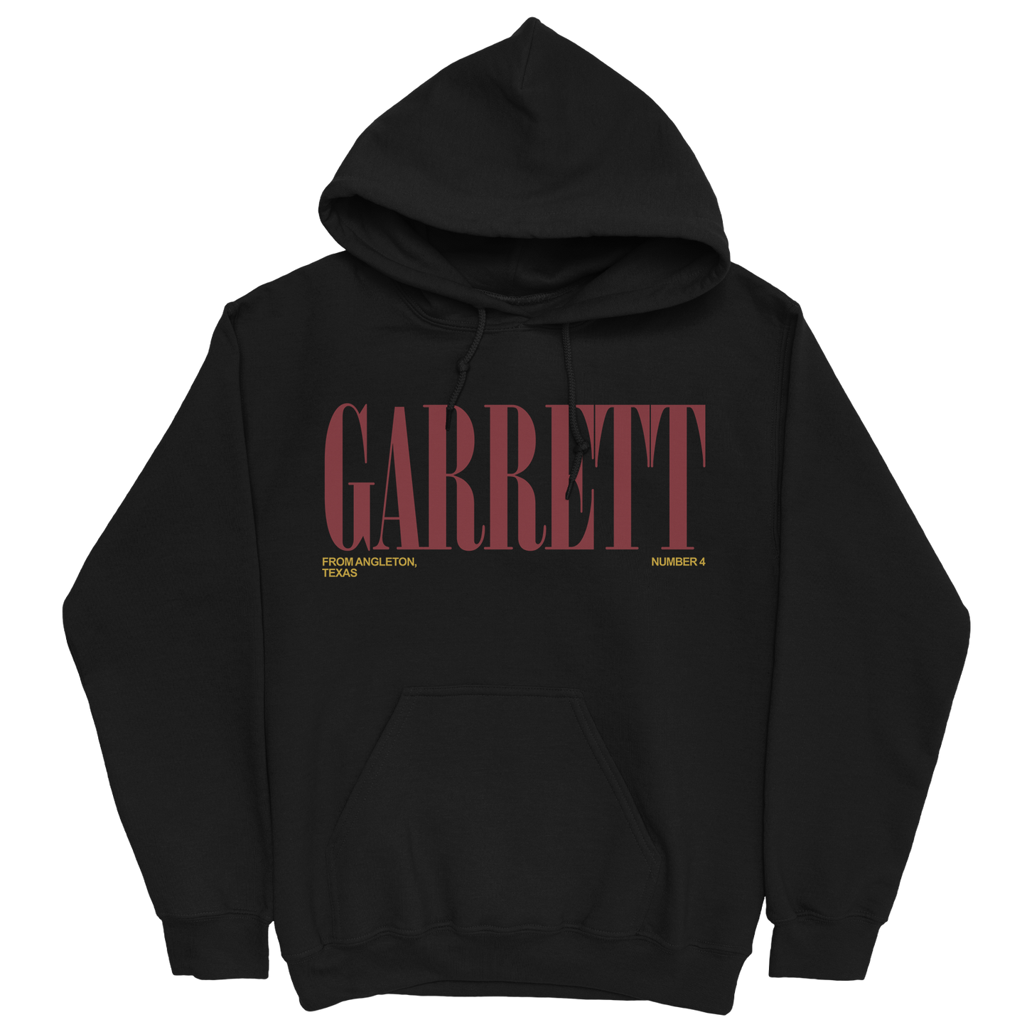 MAYSON GARRETT CLASSIC BLACK HOODIE