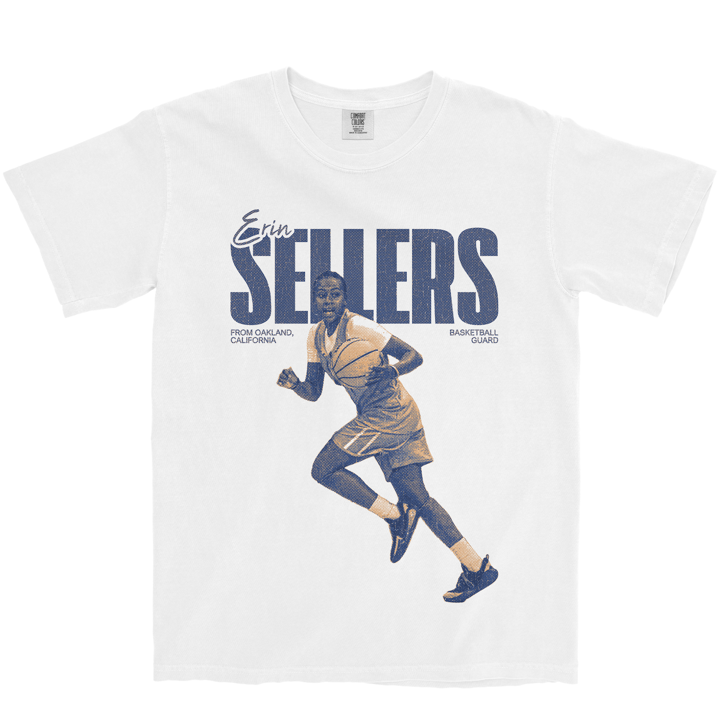 ERIN SELLERS VINTAGE WHITE TEE