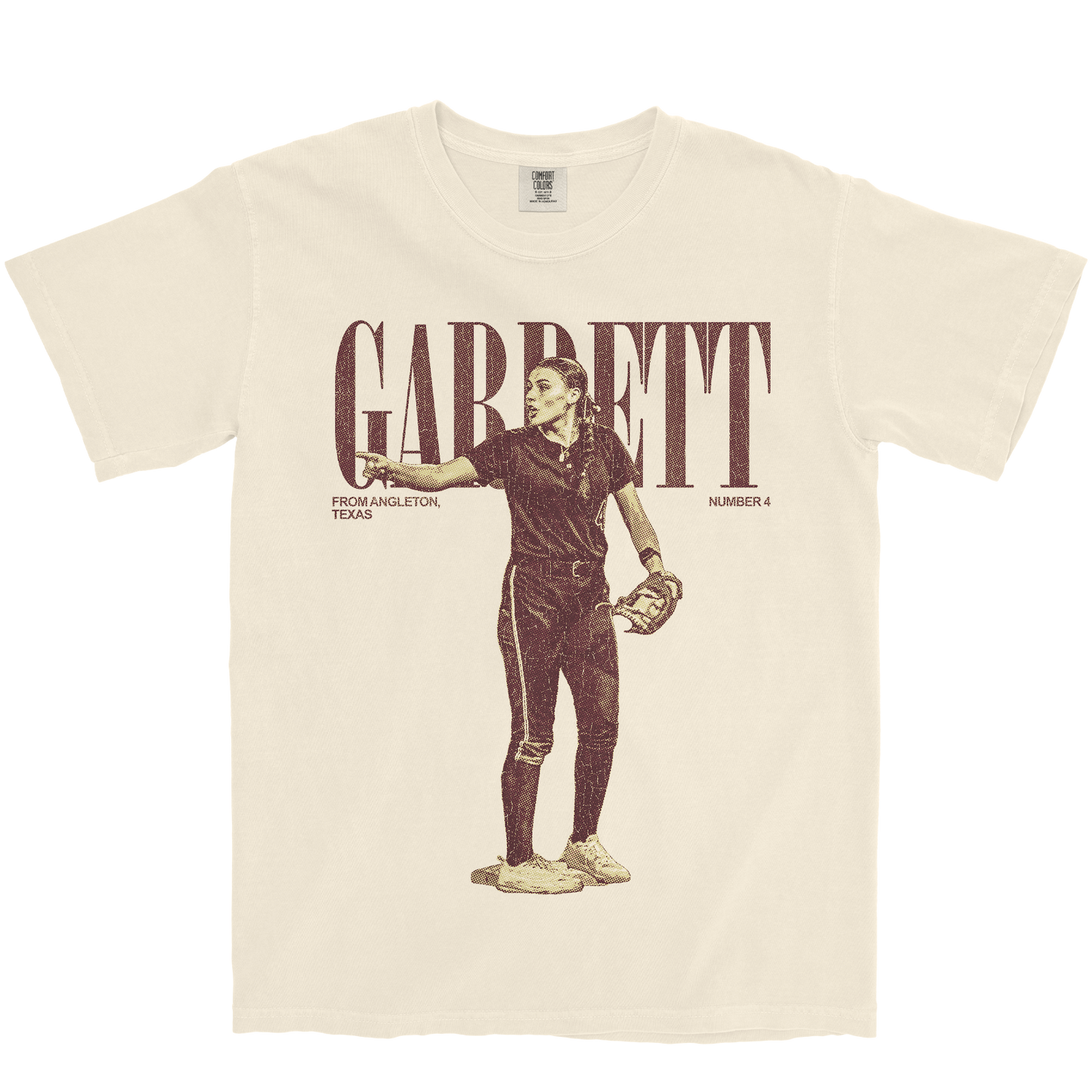 MAYSON GARRETT VINTAGE IVORY TEE