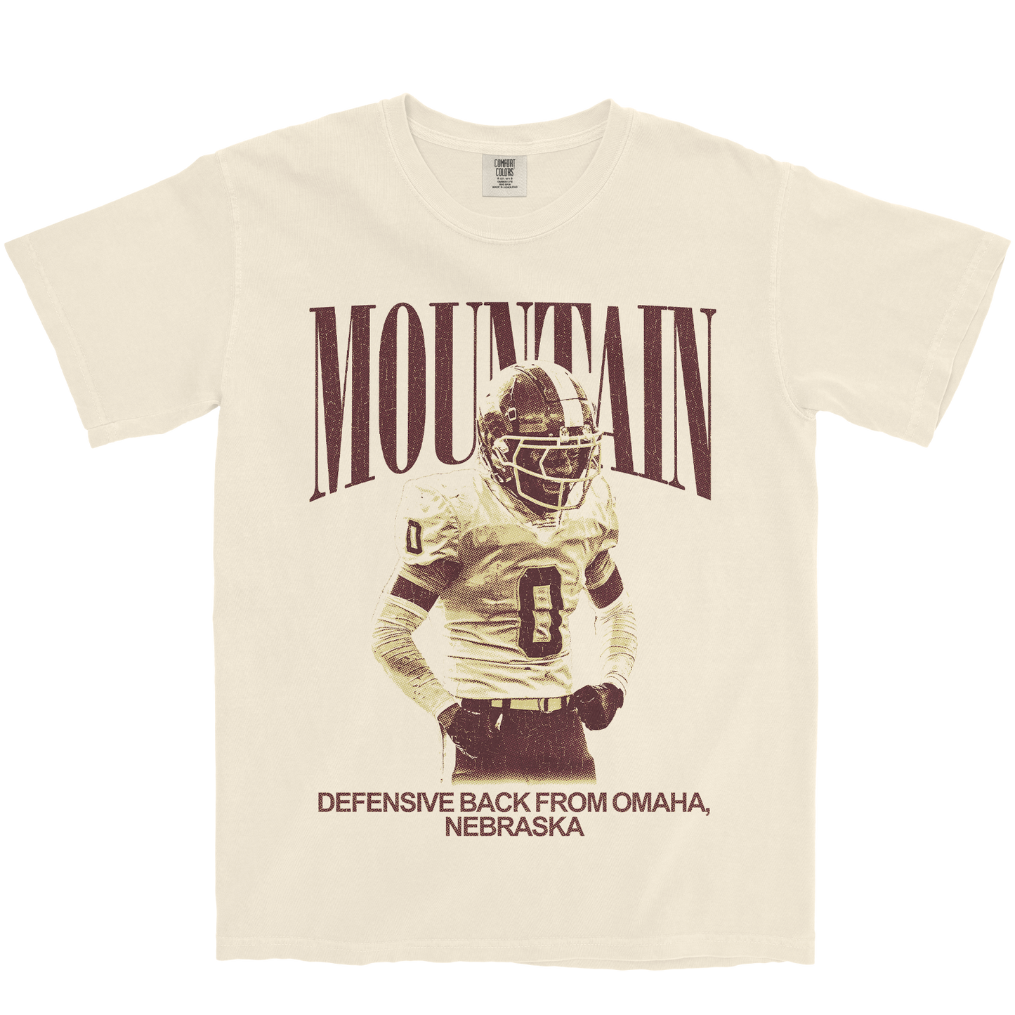 KEGAN MOUNTAIN VINTAGE IVORY TEE