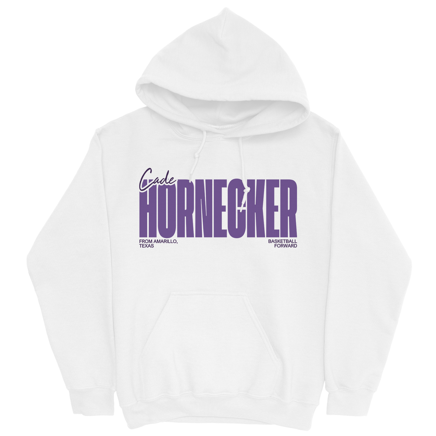 CADE HORNECKER CLASSIC WHITE HOODIE