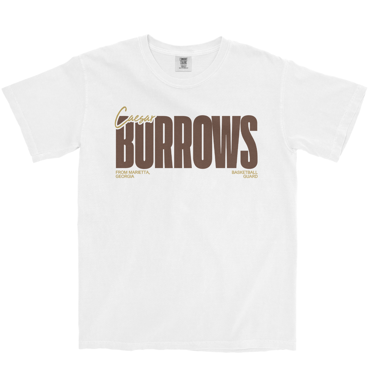 CAESAR BURROWS CLASSIC WHITE TEE