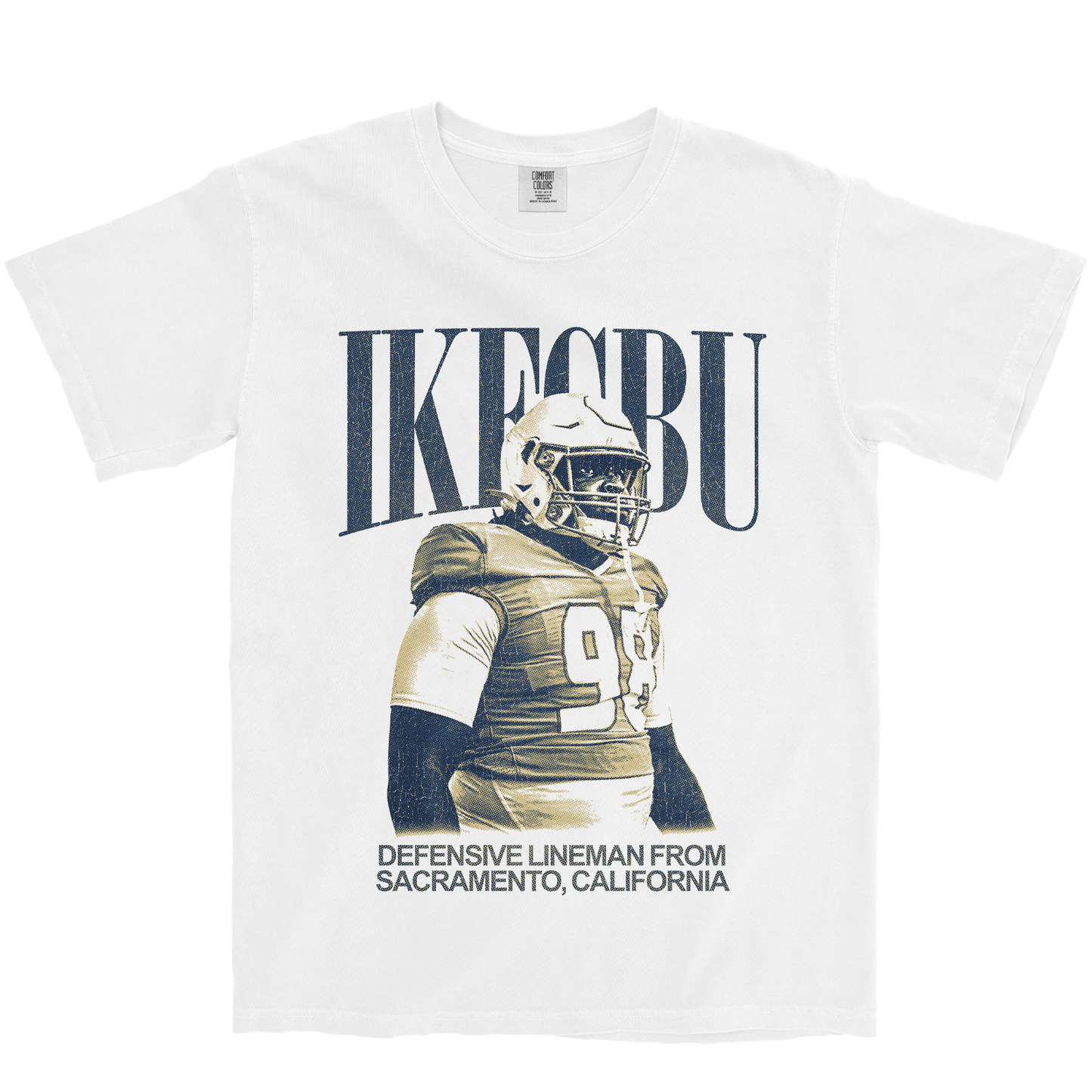 IKE IKEGBU VINTAGE WHITE TEE