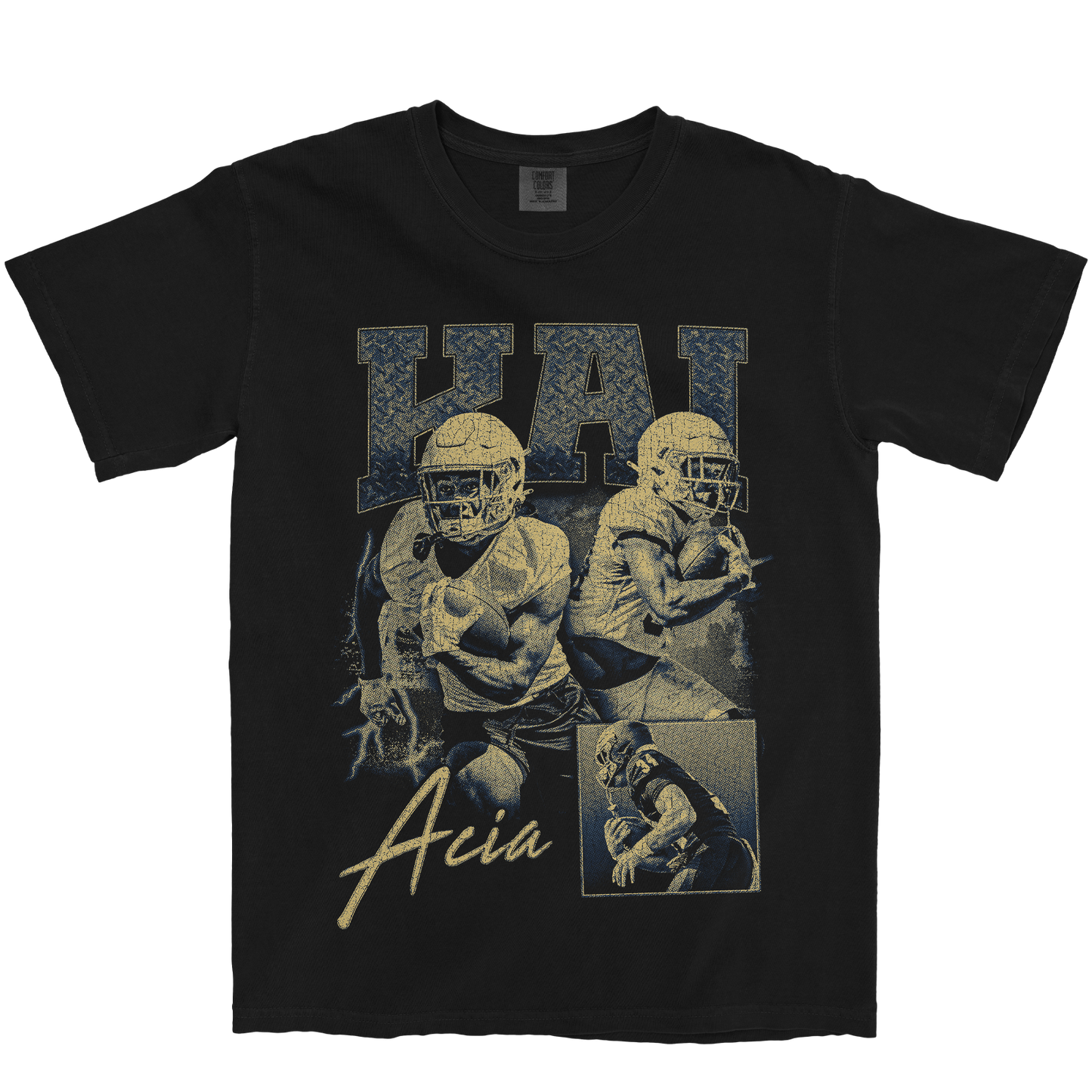 KAI ACIA GRAPHIC BLACK TEE