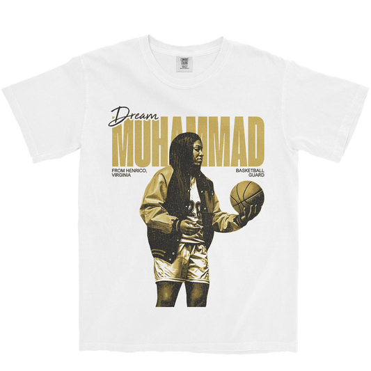 DREAM MUHAMMAD VINTAGE WHITE TEE