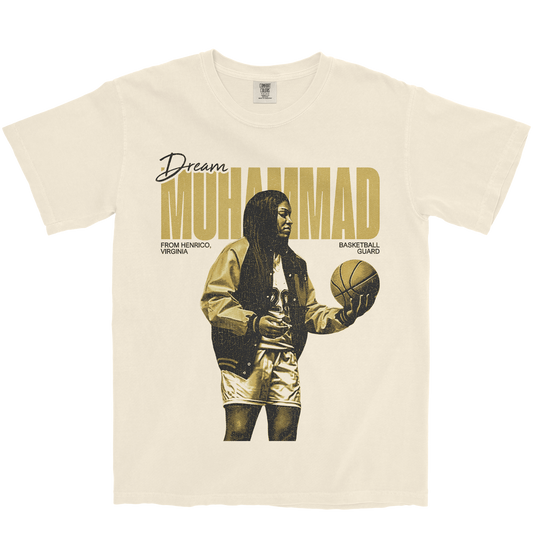 DREAM MUHAMMAD VINTAGE BLACK TEE