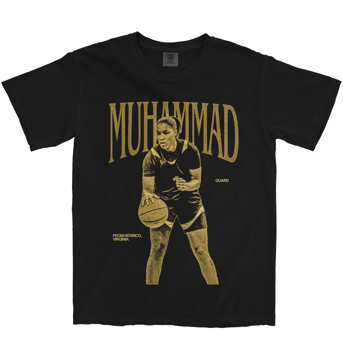 DREAM MUHAMMAD VINTAGE BLACK TEE