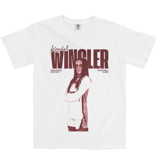 KENDALL WINGLER VINTAGE WHITE TEE