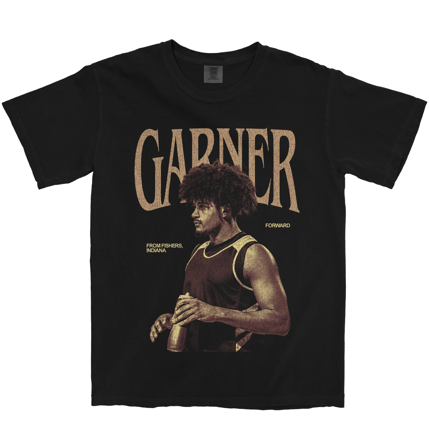 KEENAN GARNER VINTAGE BLACK TEE