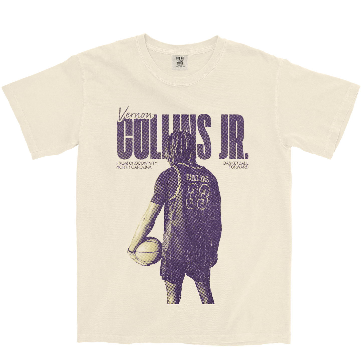 VERNON COLLINS JR. VINTAGE IVORY TEE