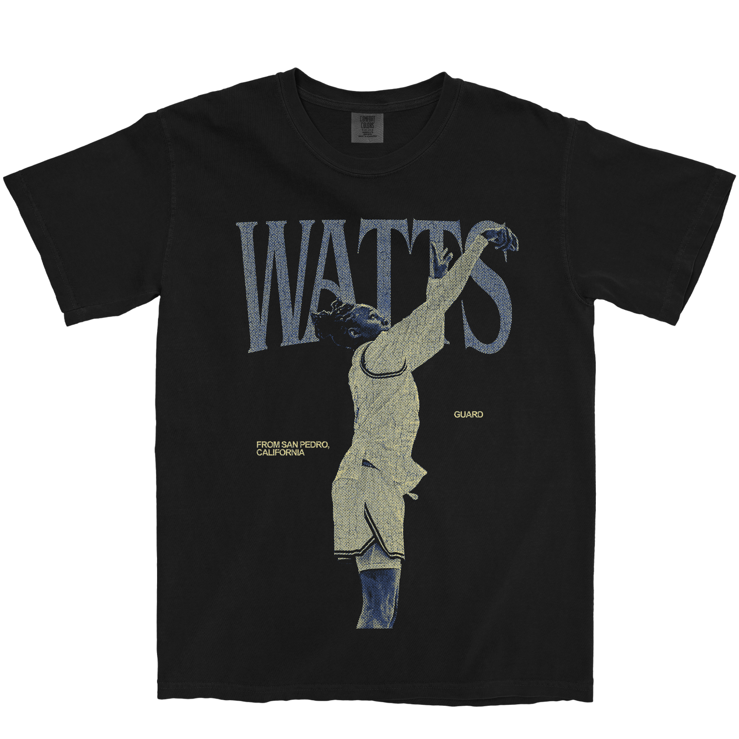 MADISON WATTS VINTAGE BLACK TEE