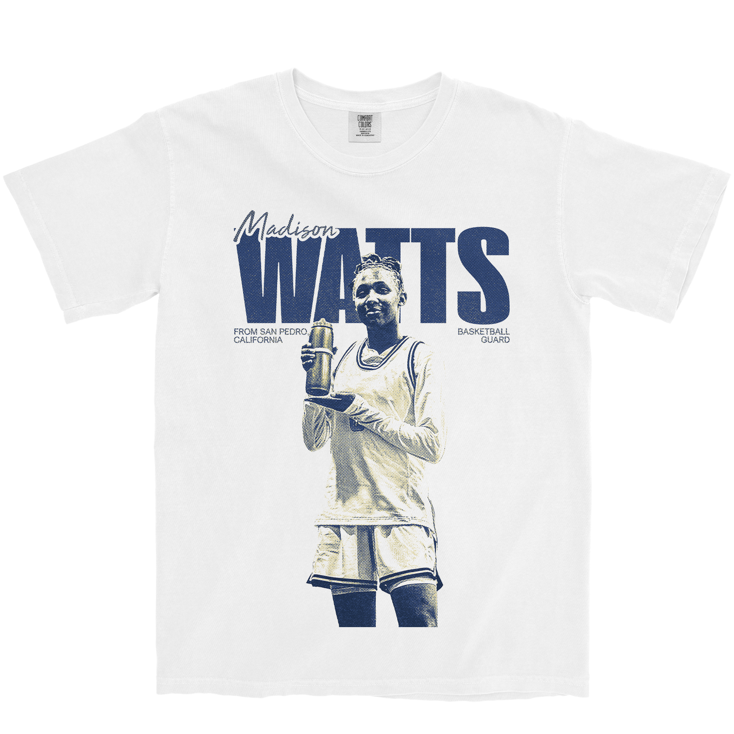 MADISON WATTS VINTAGE WHITE TEE