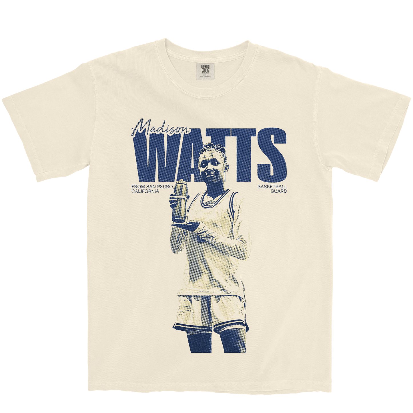 MADISON WATTS VINTAGE IVORY TEE