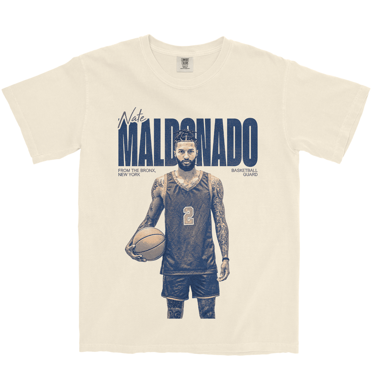 NATE MALDONADO VINTAGE IVORY TEE