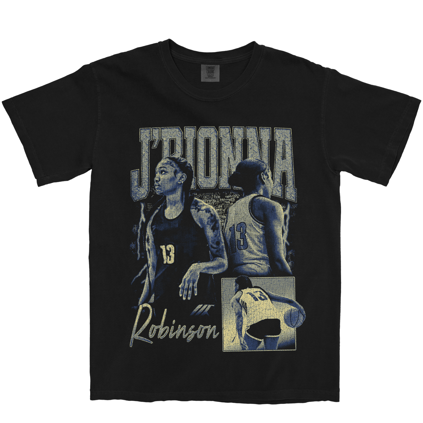 J'BIONNA ROBINSON GRAPHIC BLACK TEE