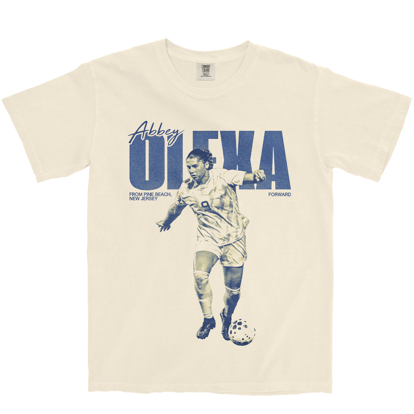 ABBEY OLEXA VINTAGE IVORY TEE