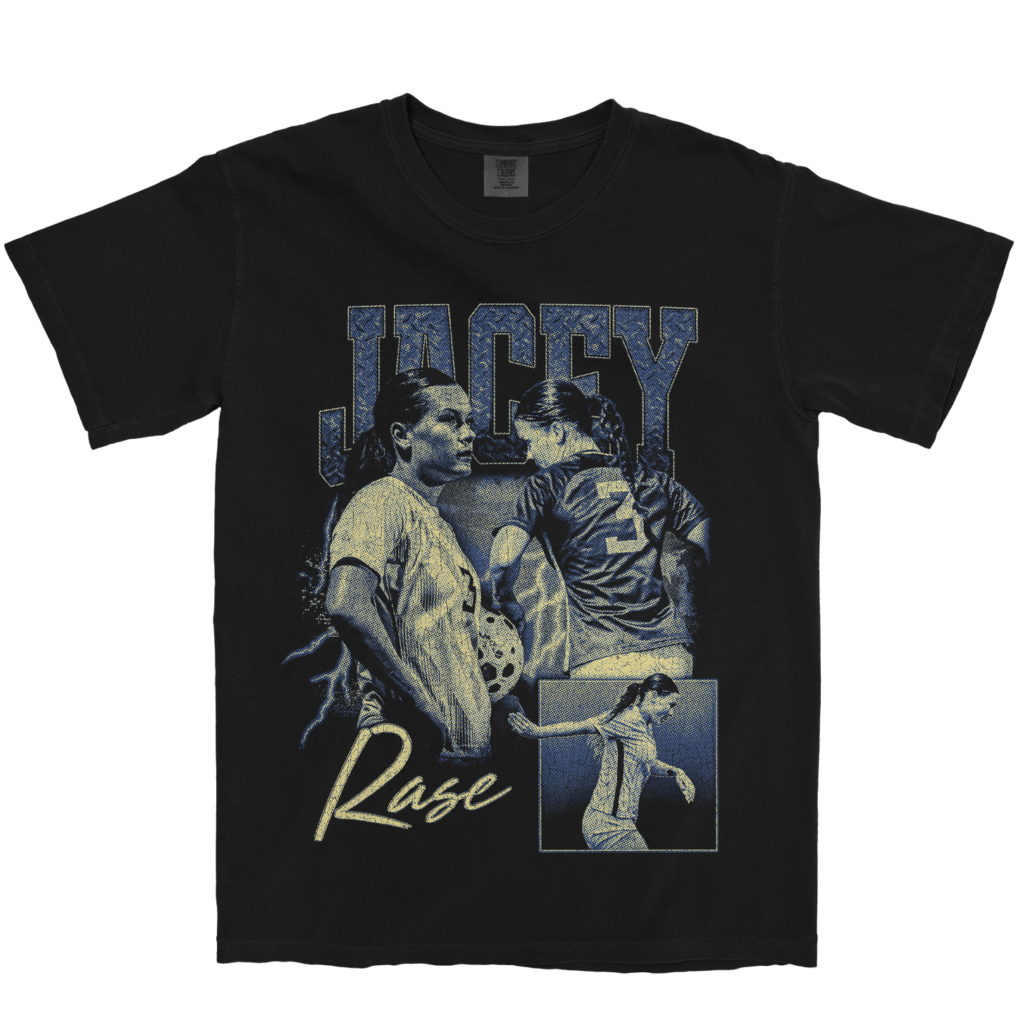 JACEY RASE GRAPHIC BLACK TEE