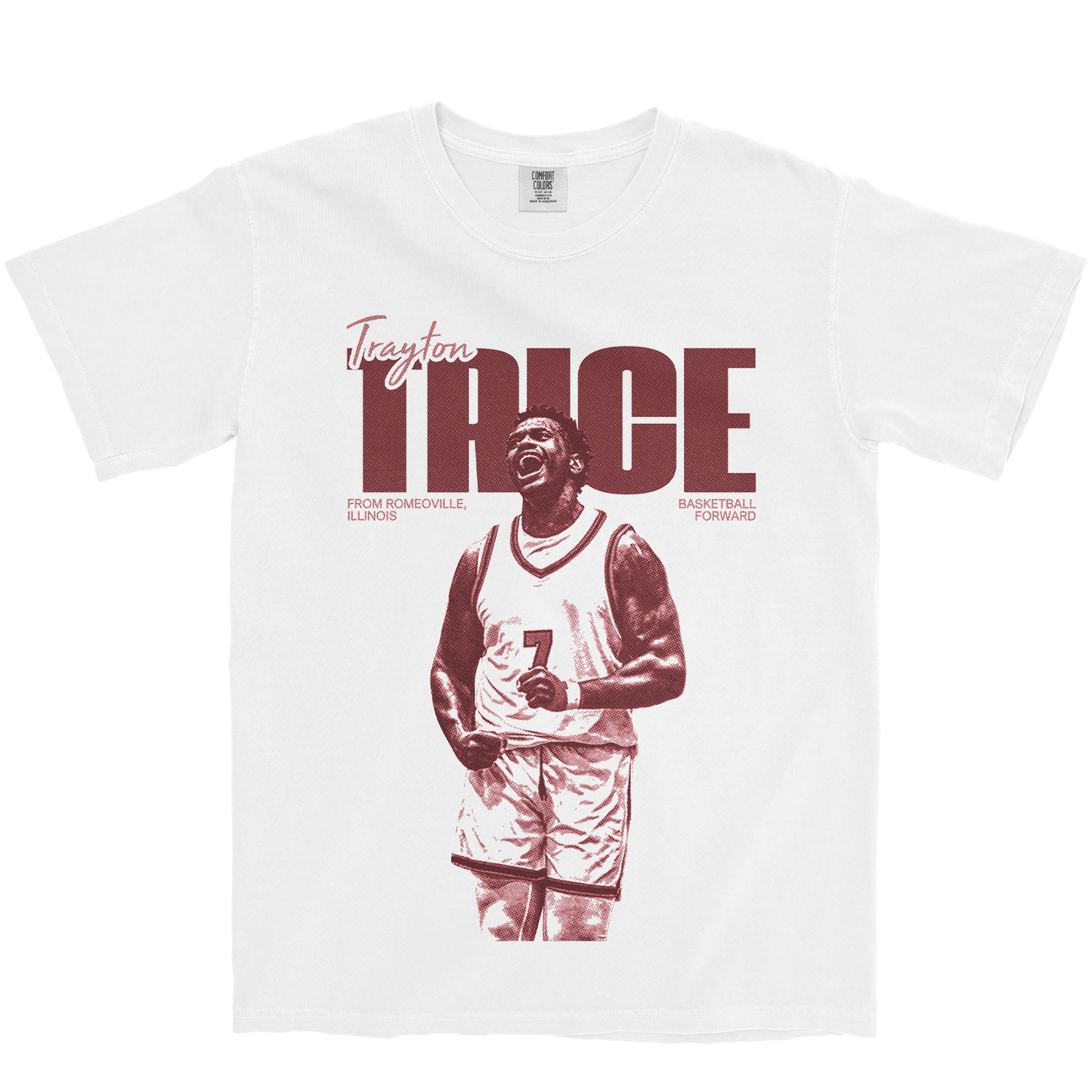 TRAYTON TRICE VINTAGE WHITE TEE
