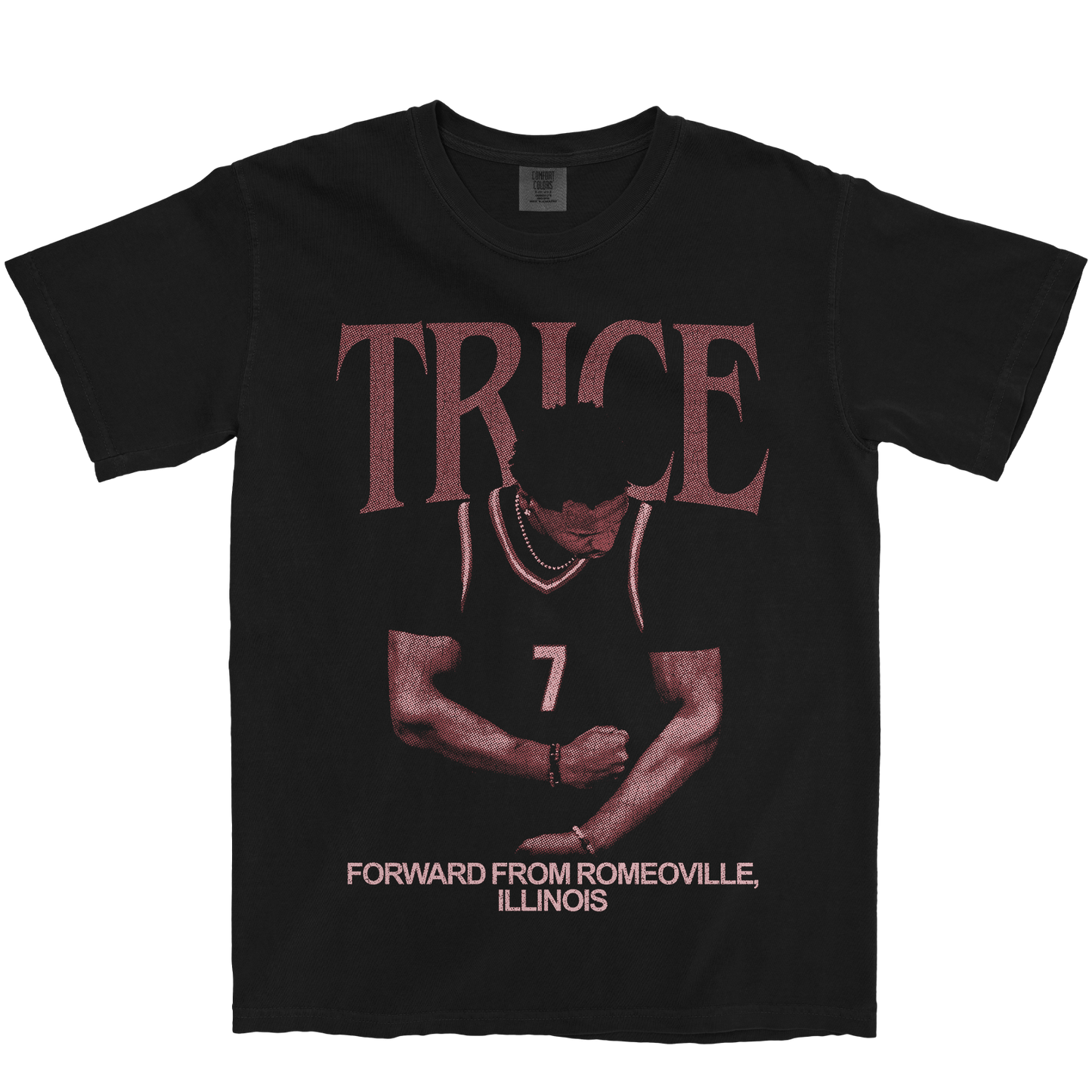 TRAYTON TRICE VINTAGE BLACK TEE