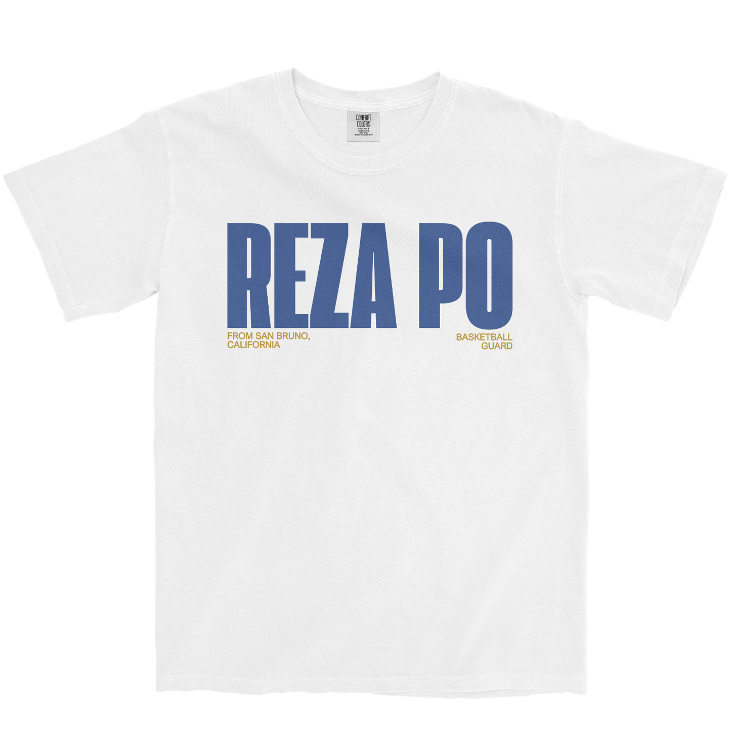 REZA PO CLASSIC WHITE TEE