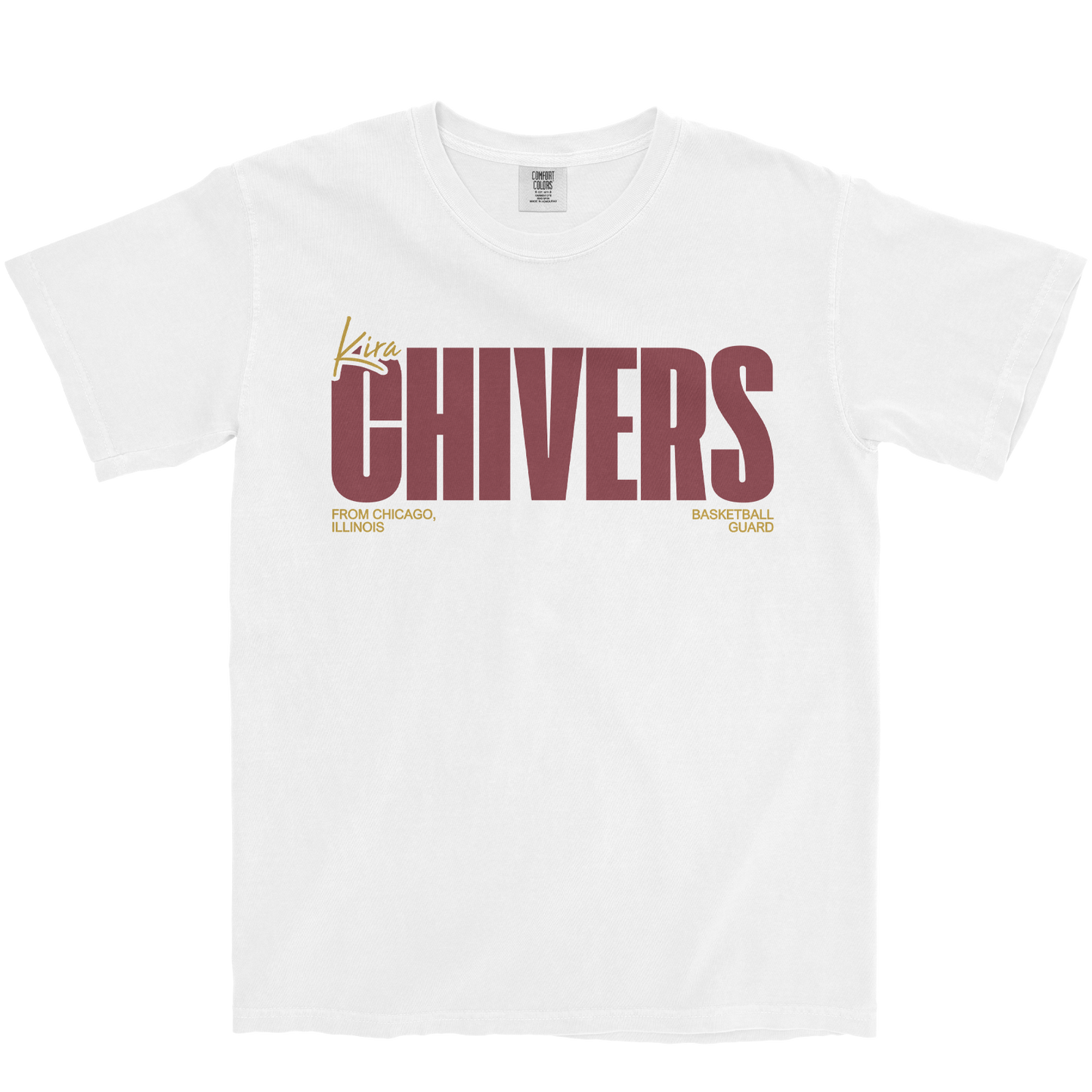 KIRA CHIVERS CLASSIC WHITE TEE