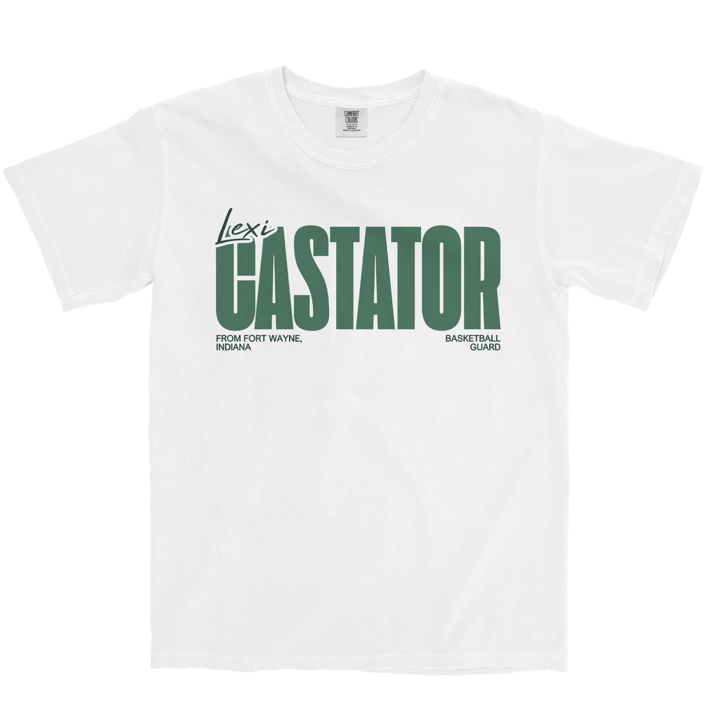 LEXI CASTATOR CLASSIC WHITE TEE