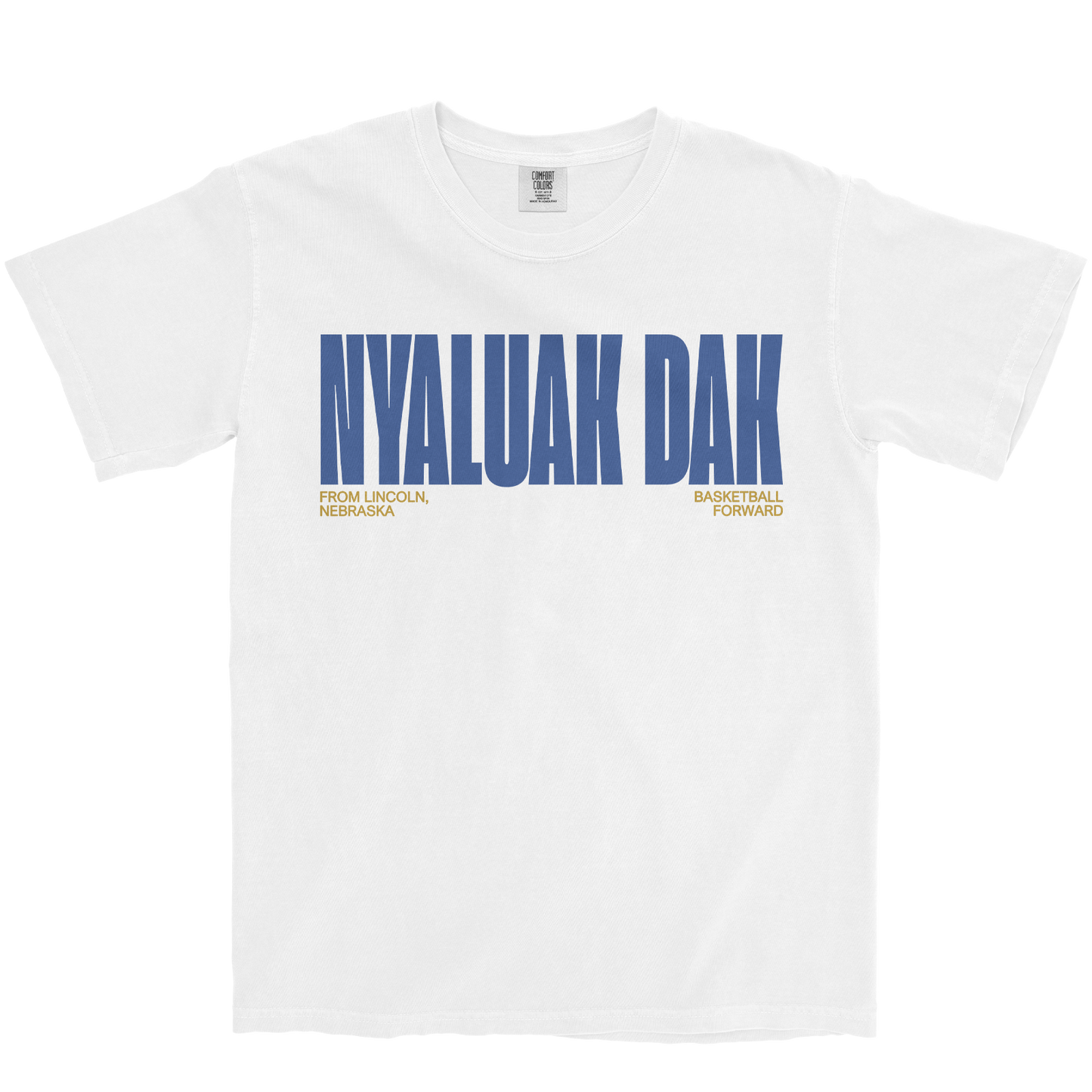 NYALUAK DAK CLASSIC WHITE TEE
