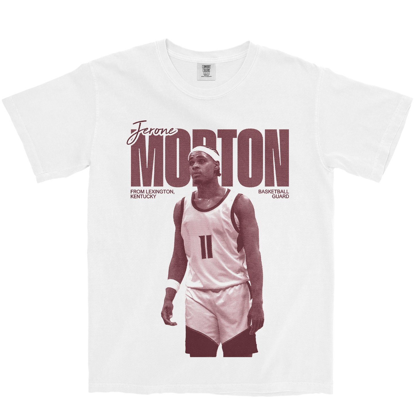 JERONE MORTON VINTAGE WHITE TEE