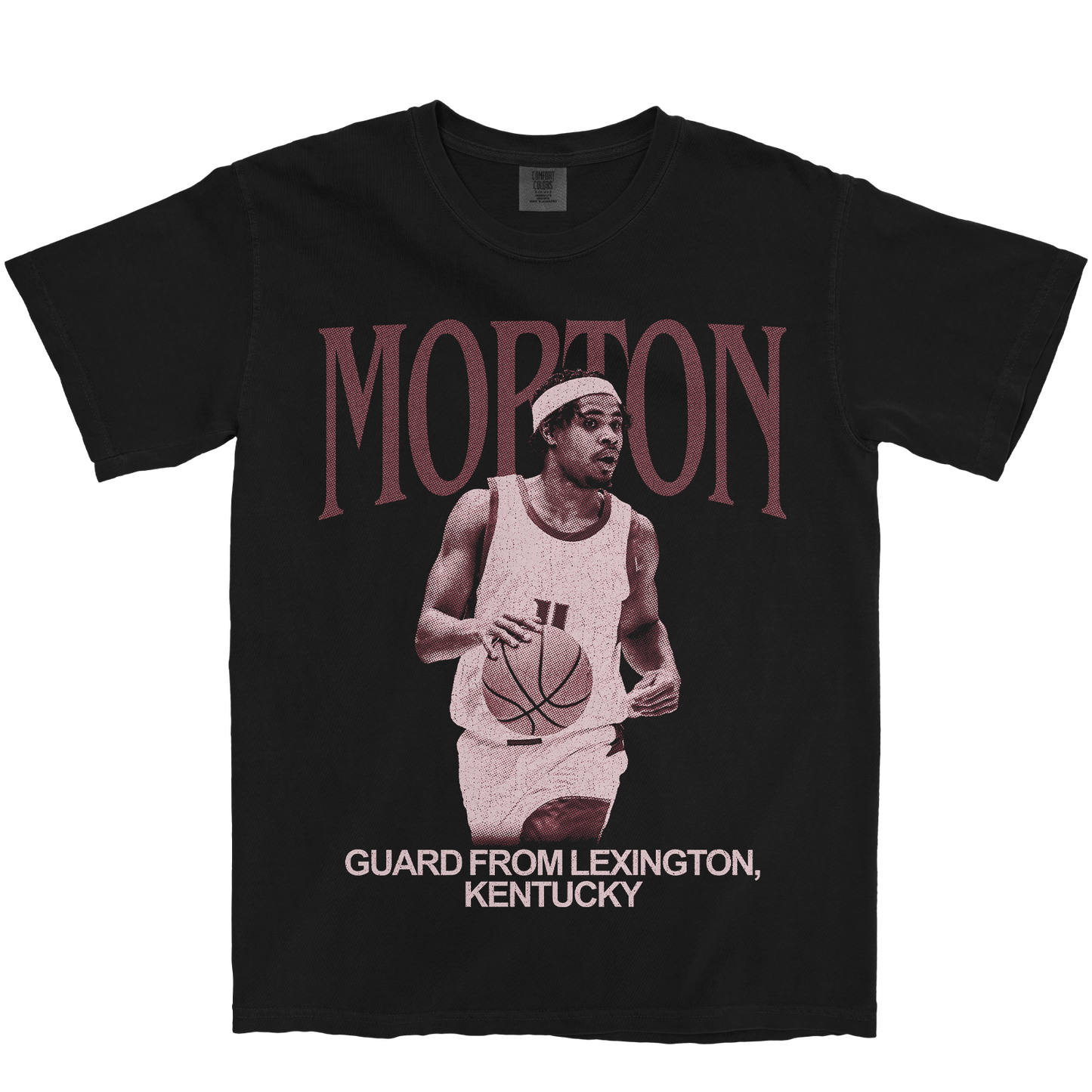 JERONE MORTON VINTAGE BLACK TEE