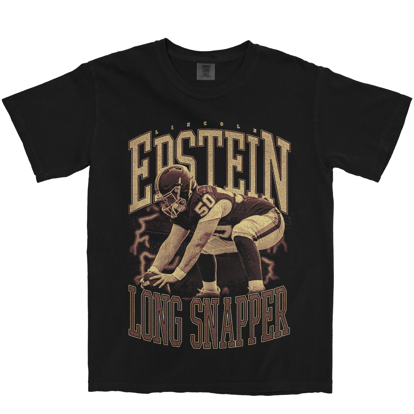 LINCOLN EPSTEIN VINTAGE BLACK TEE