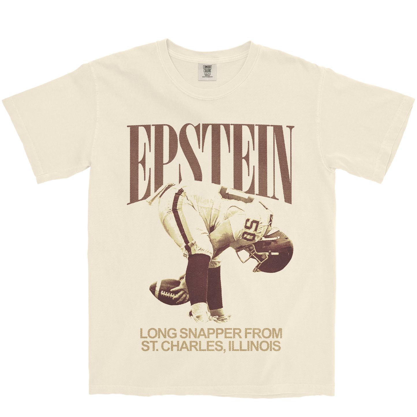 LINCOLN EPSTEIN VINTAGE IVORY TEE