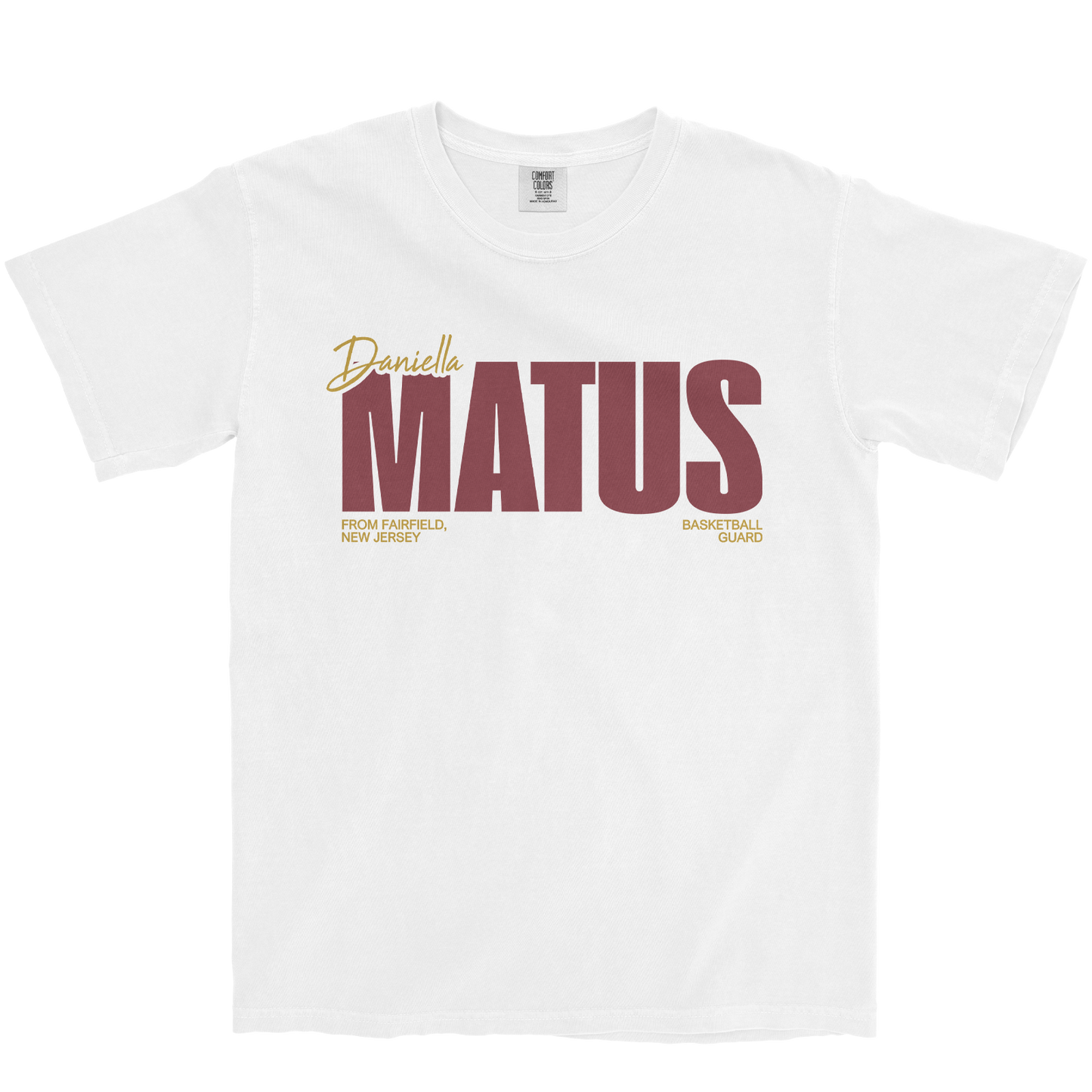 DANIELLA MATUS CLASSIC WHITE TEE