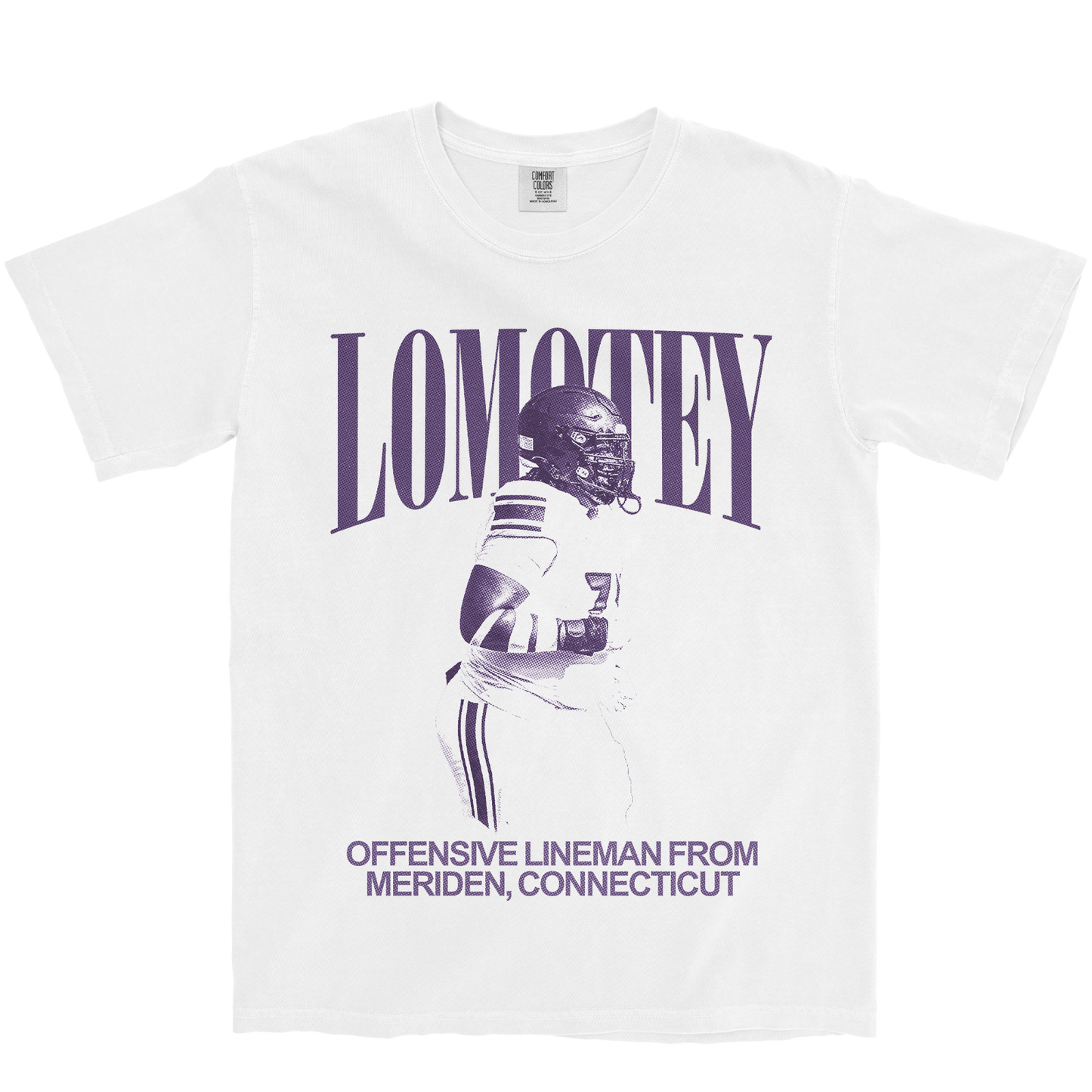 JELANI LOMOTEY VINTAGE WHITE TEE
