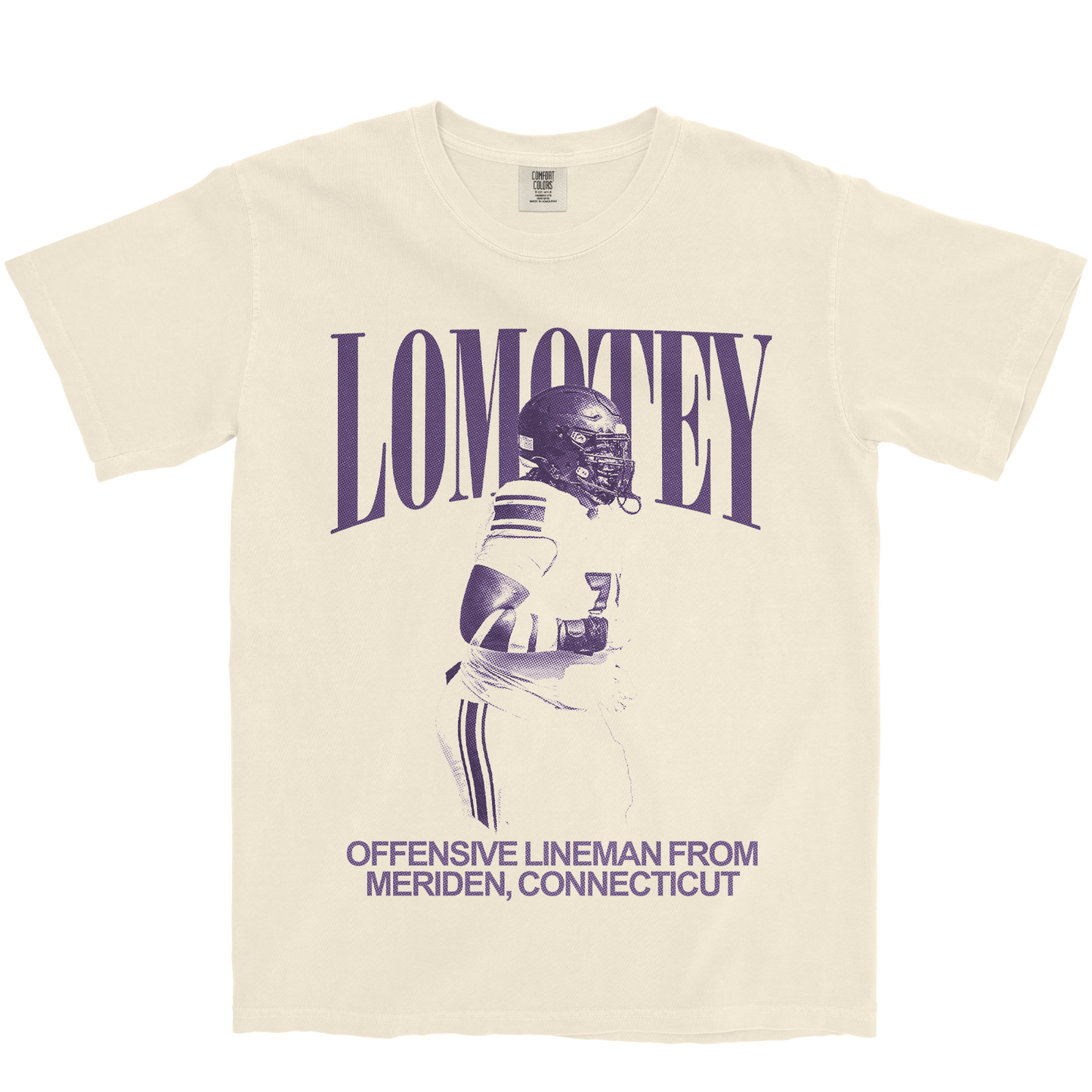 JELANI LOMOTEY VINTAGE IVORY TEE