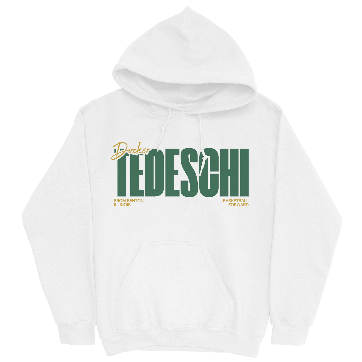 DOCKER TEDESCHI CLASSIC WHITE HOODIE