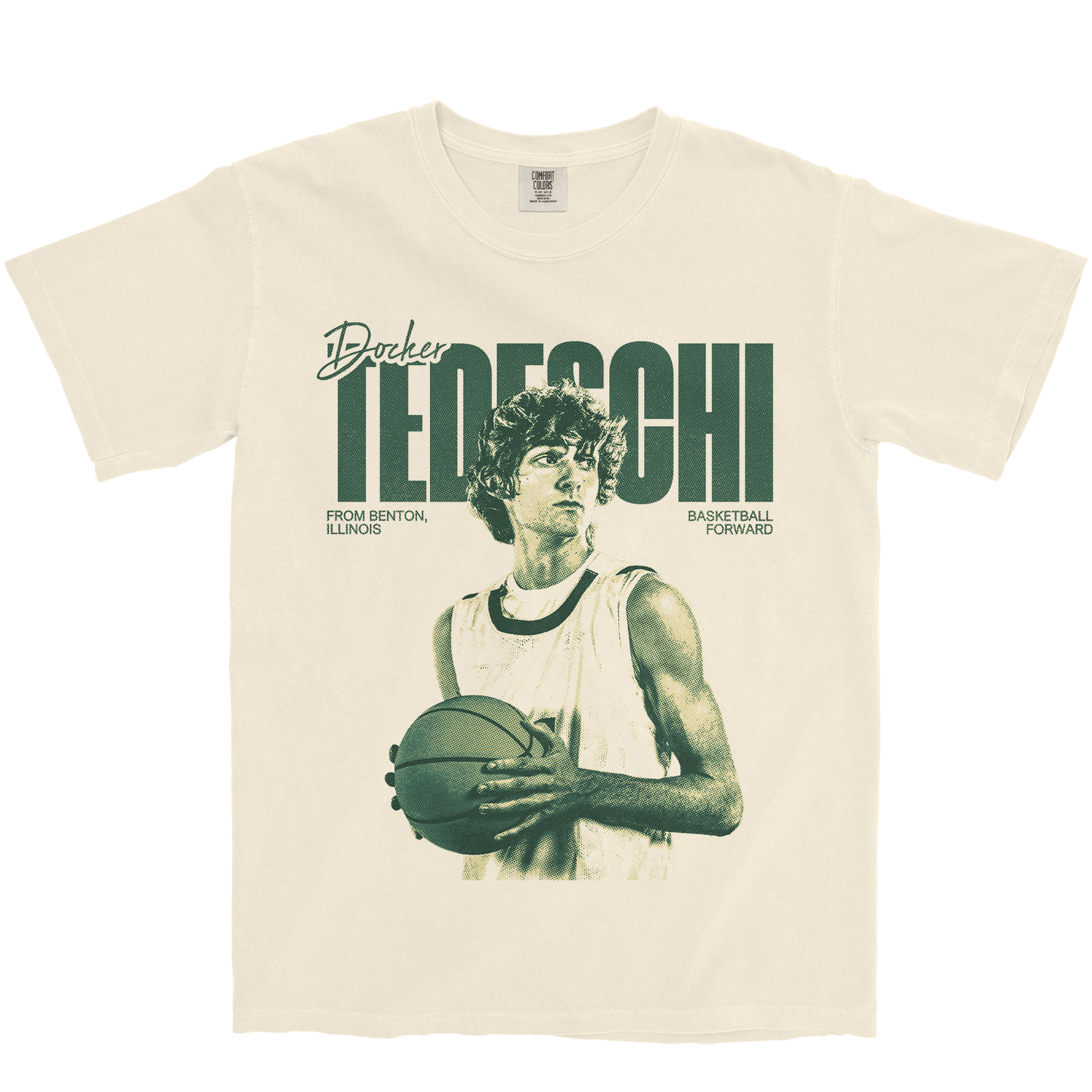 DOCKER TEDESCHI VINTAGE IVORY TEE