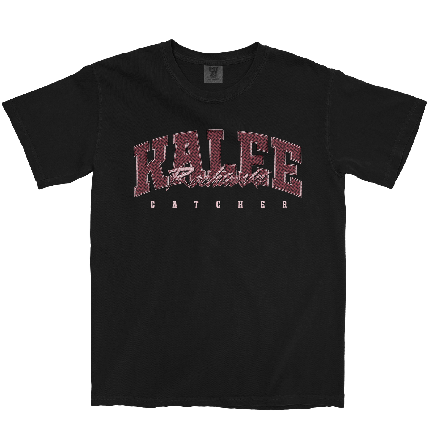 KALEE ROCHINSKI RETRO BLACK TEE