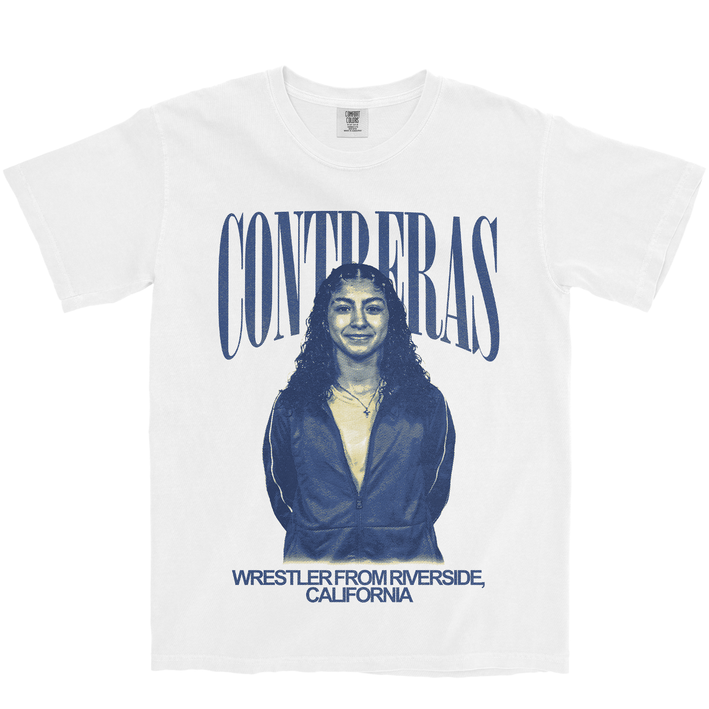AYANA CONTRERAS VINTAGE WHITE TEE