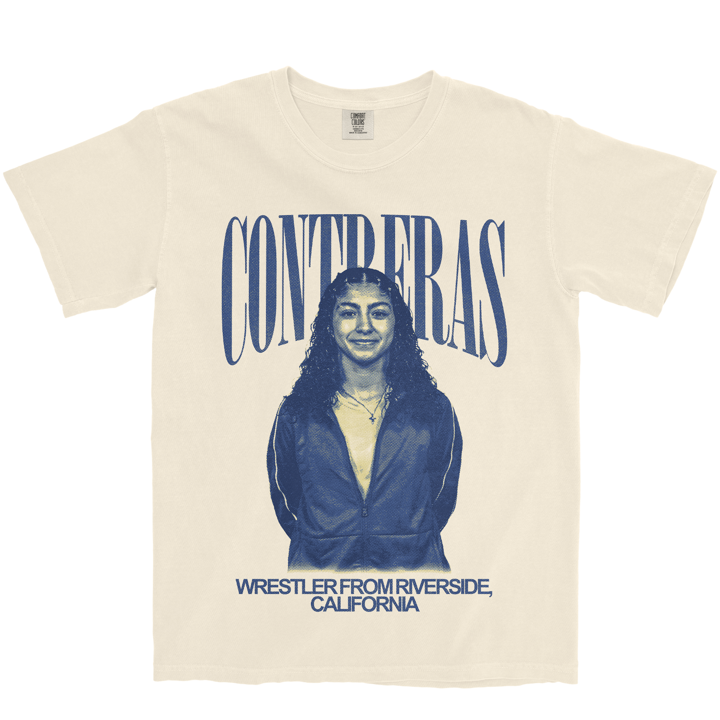 AYANA CONTRERAS VINTAGE IVORY TEE