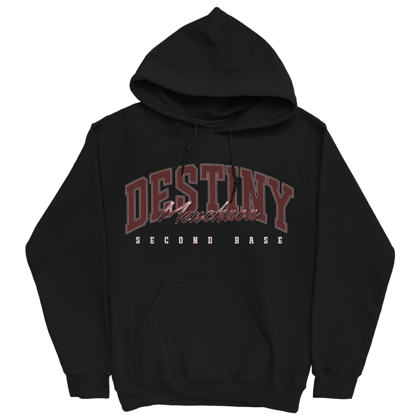 DESTINY MENCHACA RETRO BLACK HOODIE
