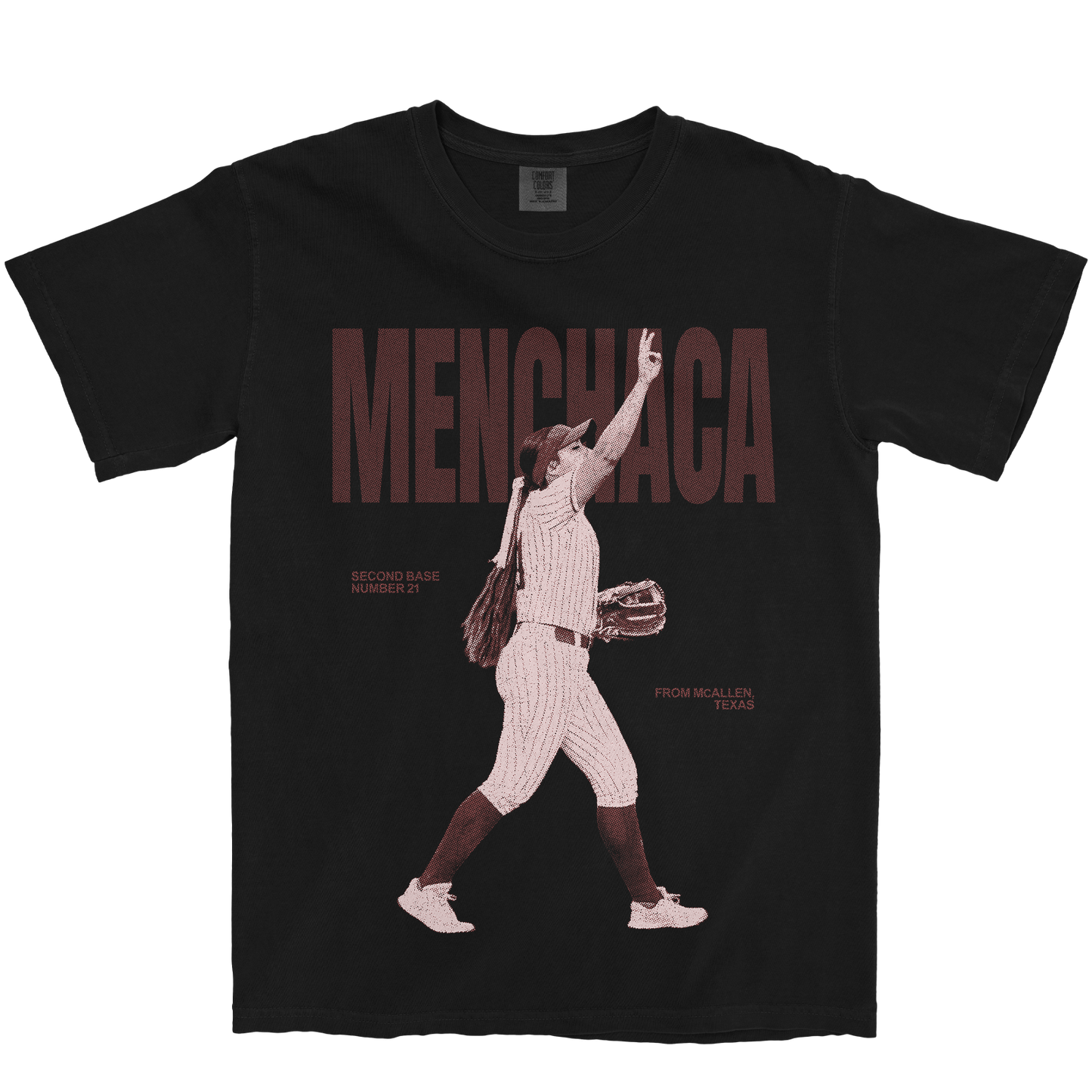 DESTINY MENCHACA VINTAGE BLACK TEE
