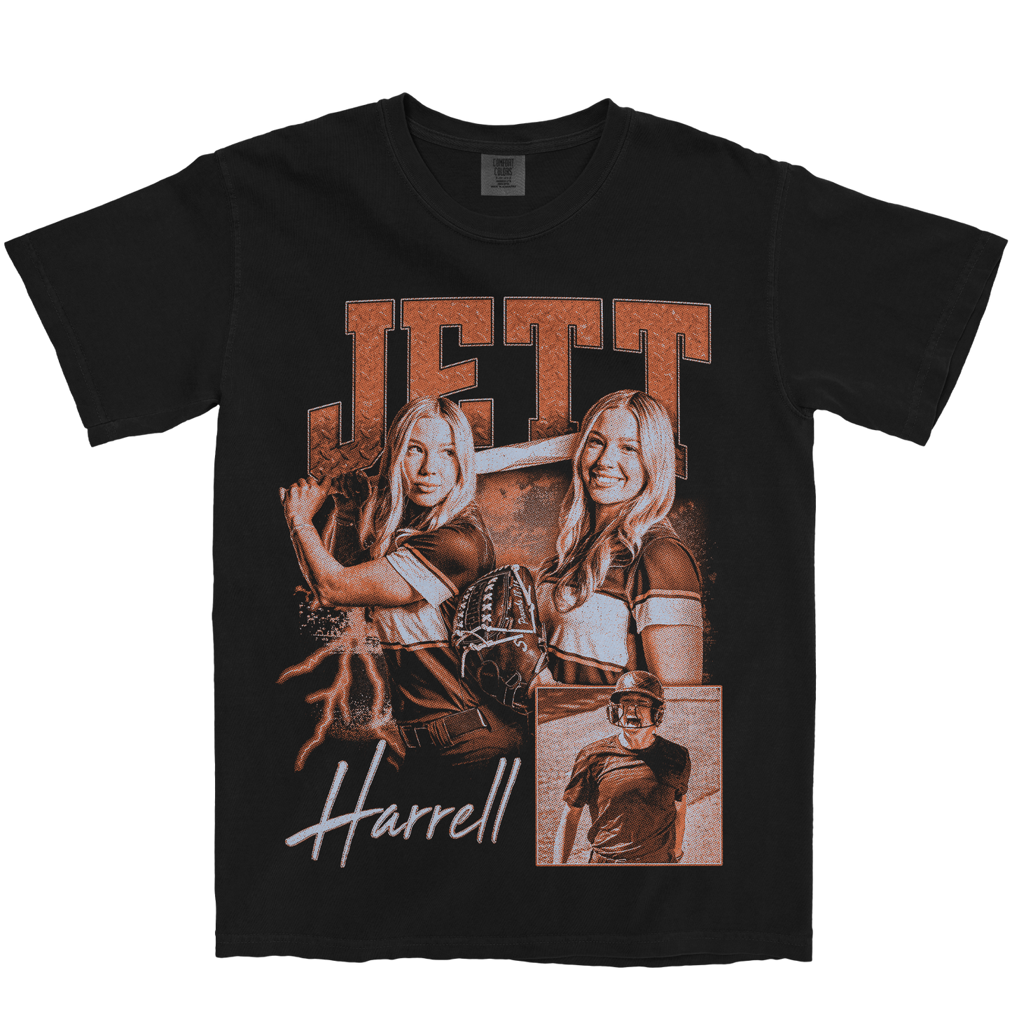 JETT HARRELL GRAPHIC BLACK TEE