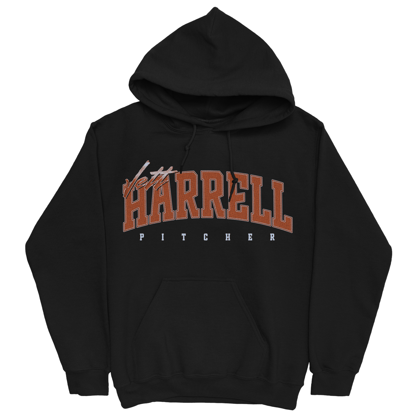 JETT HARRELL RETRO BLACK HOODIE