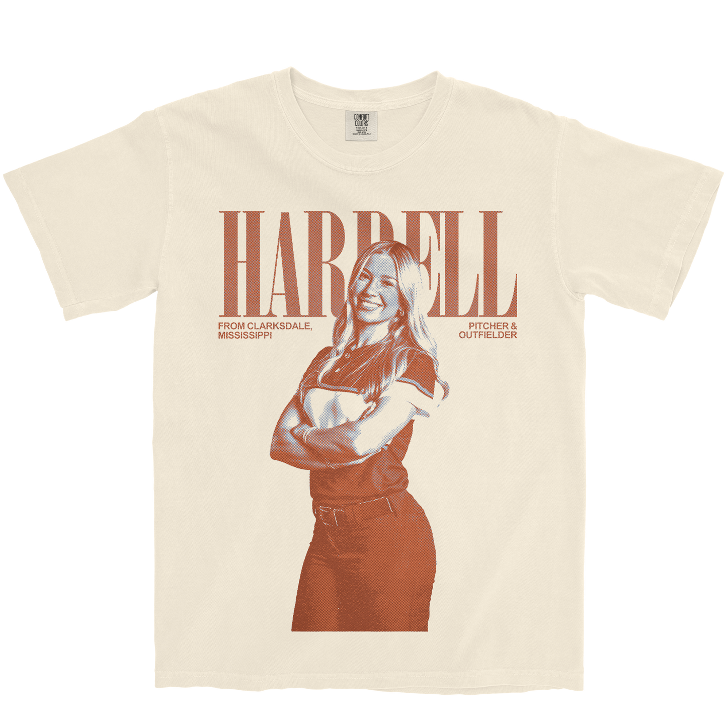 JETT HARRELL VINTAGE IVORY TEE