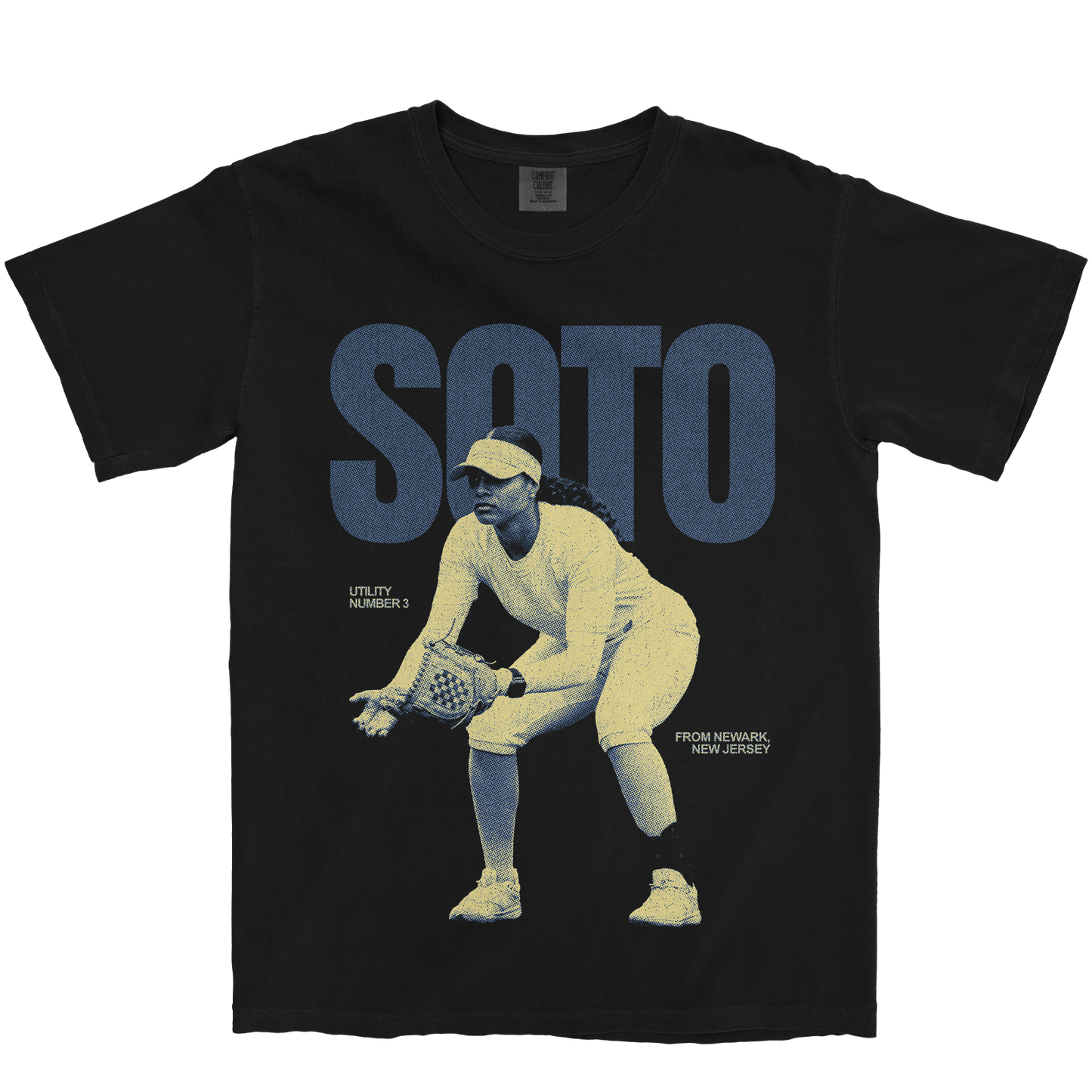 ANAIS SOTO VINTAGE BLACK TEE