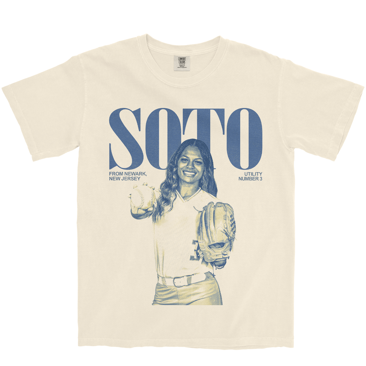 ANAIS SOTO VINTAGE IVORY TEE